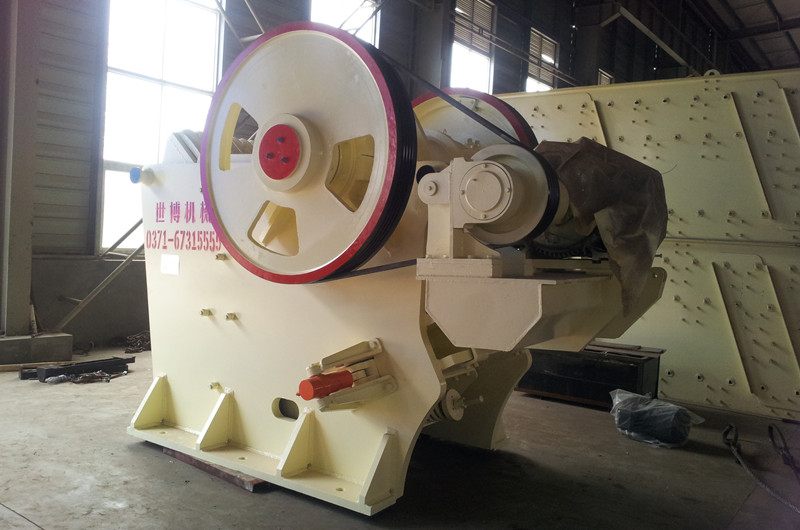 砂石料歐版粉石子機(jī)，JC歐版顎式破碎機(jī)