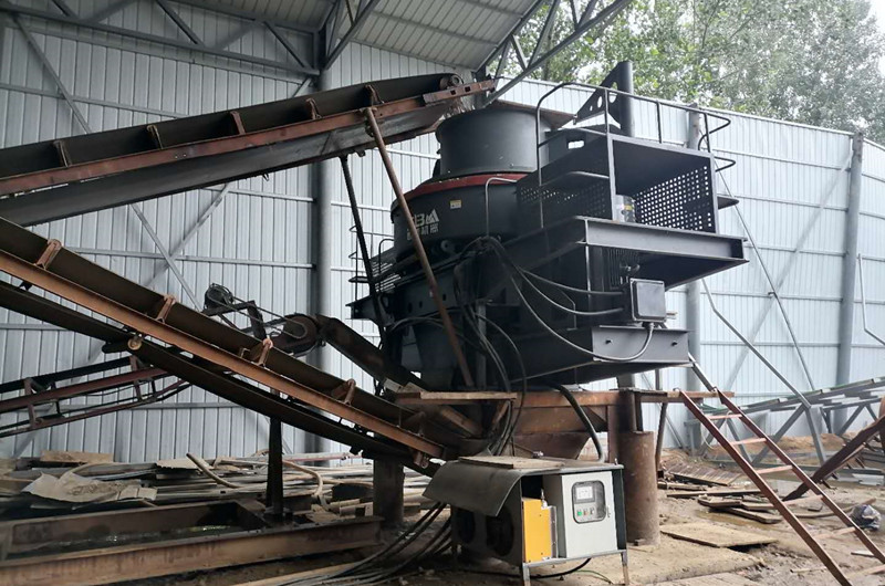 鵝卵石制砂整形機(jī)，沖擊式破碎制砂機(jī)